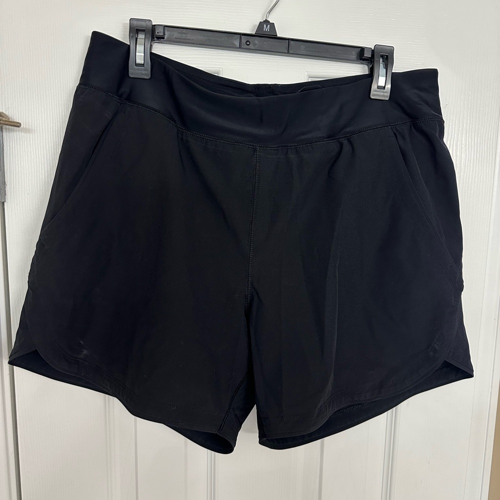 Land’s End Black Swim Shorts Size 12
